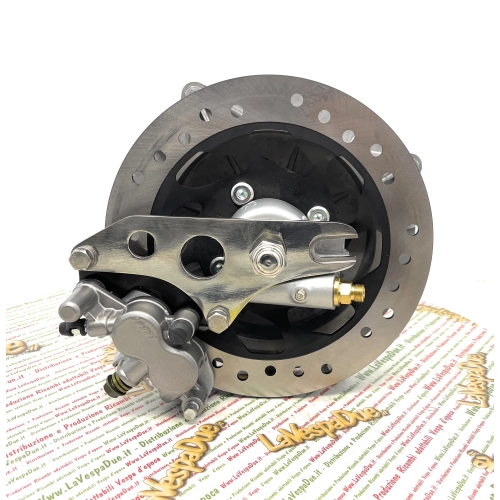 Vorderradtrommelbremse komplett mit externer Scheibenbremse LAMBRETTA 125 150 1. 2. Serie