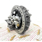 Tamburo ruota anteriore completo di Freno a disco esterno LAMBRETTA 125 150 1° 2° serie