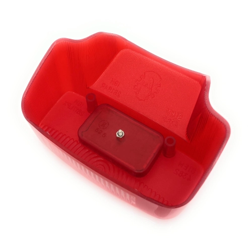 Bloc optique arrière SIEM pour VESPA 125 150 SUPER GL SPRINT 180 SS ro 097440, complet avec joint interne.