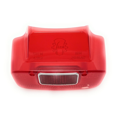 Bloc optique arrière SIEM pour VESPA 125 150 SUPER GL SPRINT 180 SS ro 097440, complet avec joint interne.