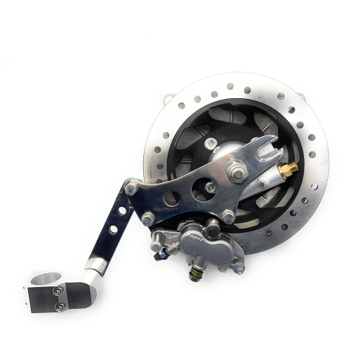 Tambour de roue avant ANTI-PLONGE complet avec frein à disque externe LAMBRETTA 125 150 1ère et 2ème série anti-plongée