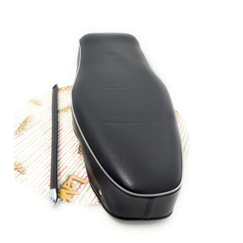Housse de selle pour Vespa 150 GS VS5T bleu foncé avec poignée centrale