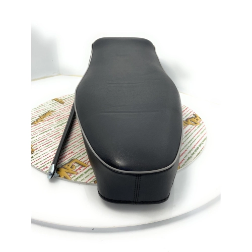 Housse de selle pour Vespa 150 GS VS5T bleu foncé avec poignée centrale