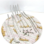 Set di serie strisce listelli pedana per LAMBRETTA 125 DL GP 150 DL GP 200 DL GP 10 pezzi in acciaio inossidabile lucidato