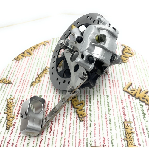 Front Wheel Hub Disc Brake for Lambretta 125 LI 3° 4° LI S DL GP 150 LI 3° LI S SX DL GP Anti Dive CNC Milled for Disc Brake Forklinks