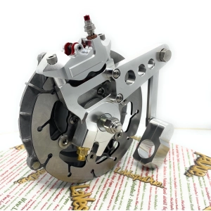 Front Hub Disc Brake Wheel for Lambretta 125 150 LI 2° 175 TV 2° Anti Dive CNC Milled Radial for Disc Brake Forklinks