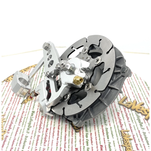 Front Hub Disc Brake Wheel for Lambretta 125 150 LI 2° 175 TV 2° Anti Dive CNC Milled Radial for Disc Brake Forklinks