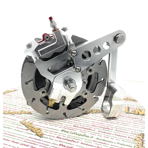 Front Hub Disc Brake Wheel for Lambretta 125 150 LI 2° 175 TV 2° Anti Dive CNC Milled Radial for Disc Brake Forklinks