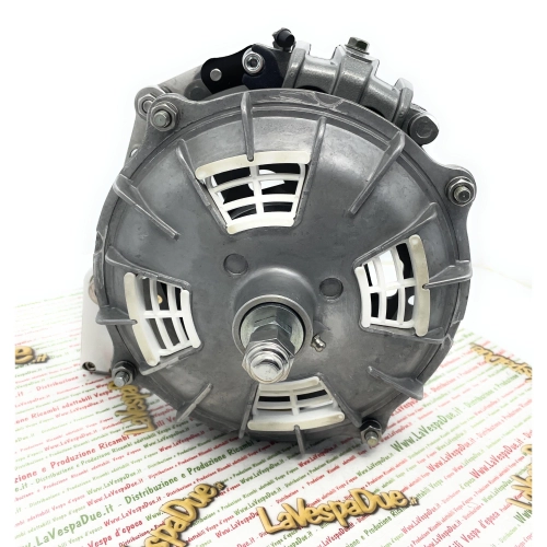 Buje de rueda delantera con freno de disco para Lambretta 125 150 LI LI S DL GP 150 SX 175 TV 200 SX DL GP Antidive mecanizado por CNC para bieletas de freno de tambor
