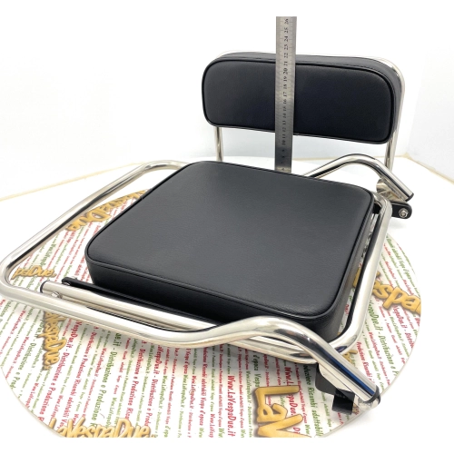 Rear seat for VESPA 125 150 V30 V1 V15 V98 from 1948 onwards complete with cushion for luggage rack plate up to 26 cm wide, women's side seat