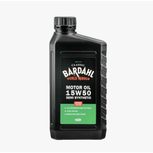 Aceite de motor semisintético BARDAHL CLASSIC SAE 15W50 de 1 litro, apto para motores fabricados después de 1970: VESPA, APE, LAMBRETTA, FIAT, ALFA, ROMEO, LANCIA.