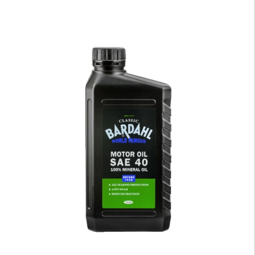 Aceite de motor clásico BARDAHL SAE 40, 1 litro, monogrado, 100% mineral, para motores de gasolina de 1900 a 1950: VESPA, APE, LAMBRETTA, FIAT, ALFA, ROMEO, LANCIA.