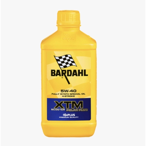 BARDAHL XTM POLAR PLUS SCOOTER 5W-40 1 Liter 100% synthetisches Motorenöl für leistungsstarke Mehrzylinder- und Einzylindermotoren VESPA APE LAMBRETTA FIAT ALFA ROMEO LANCIA