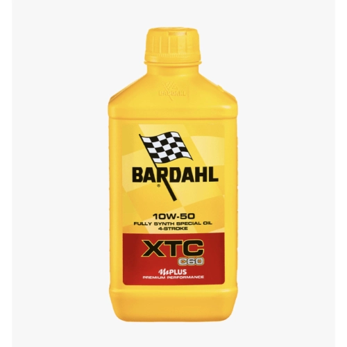 BARDAHL XTC C60 10W-50 1 Liter 100% synthetisches Motorenöl für Motoren mit integrierten und separaten Getrieben mit Nass- oder Trockenkupplung VESPA APE LAMBRETTA FIAT ALFA ROMEO LANCIA