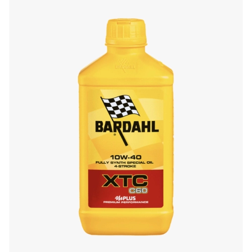 BARDAHL XTC C60 10W-40 1 Liter 100% synthetisches Motorenöl für Motoren mit integrierten und separaten Getrieben mit Nass- oder Trockenkupplung VESPA APE LAMBRETTA FIAT ALFA ROMEO LANCIA