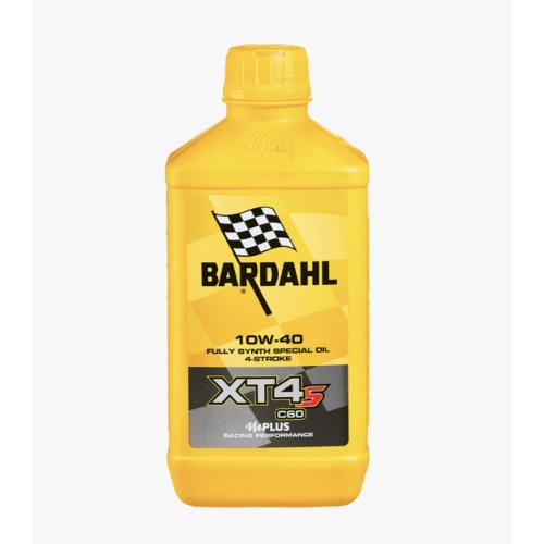 BARDAHL XT4-S C60 10W-40 1 Liter 100% synthetisches Motorenöl für Motoren mit integrierten und separaten Getrieben mit Nass- oder Trockenkupplung VESPA APE LAMBRETTA FIAT ALFA ROMEO LANCIA