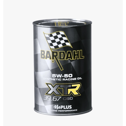 BARDAHL XTR C60 RACING 39.67 5W50 1 Liter 100% synthetisches Motorenöl, speziell für Renn- und Hochleistungsmotoren entwickelt. Geeignet für ABARTH, VESPA, APE, LAMBRETTA, FIAT, ALFA ROMEO und LANCIA.