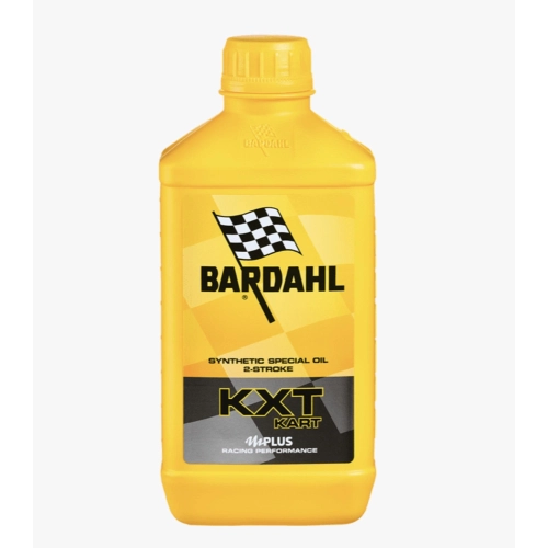 BARDAHL KXT KART 1 Liter synthetisches Mischöl für VESPA APE LAMBRETTA, manuelle Mischung für 2-Takt-Kartmotoren, die bei sehr hohen Drehzahlen und starker Beanspruchung laufen.