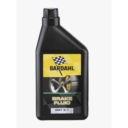 LIQUIDE DE FREIN BARDAHL SP. RACING DOT 5 5.1, liquide de frein synthétique pour circuits hydrauliques de freins à disque, freins à tambour et embrayages, pour voitures et motos, bidon de 250 ml, VESPA APE LAMBRETTA FIAT ALFA ROMEO LANCIA