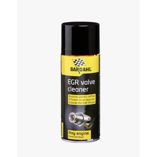 Limpiador de válvulas EGR BARDAHL para la limpieza de válvulas de admisión y válvula EGR. Envase de 400 ml. Compatible con VESPA, APE, LAMBRETTA, FIAT, ALFA, ROMEO y LANCIA.