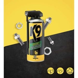 BARDAHL K9 Schmierspray-Entferner für Muttern, Schrauben und Mechanismen mit Rost, 400 ml Packung, passend für VESPA, APE, LAMBRETTA, FIAT, ALFA, ROMEO und LANCIA