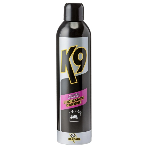 BARDAHL K9 Carbonpolitur Sprühschaumpolitur, glänzendes und schützendes Finish, 400 ml Packung, VESPA APE LAMBRETTA FIAT ALFA ROMEO LANCIA