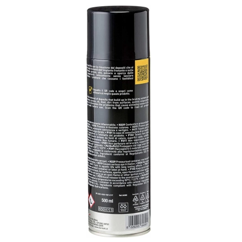BARDAHL K9 MOTORCYCLE-BIKE BRAKES spray for removing deposits on the braking and clutch systems, 500 ml pack, VESPA, APE, LAMBRETTA, FIAT, ALFA ROMEO, LANCIA