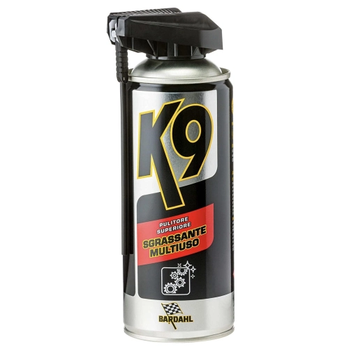 BARDAHL K9 Mehrzweck-Entfetter-Spray Leistungsstarker, schnell verdunstender Entfetter 400 ml Packung VESPA APE LAMBRETTA FIAT ALFA ROMEO LANCIA
