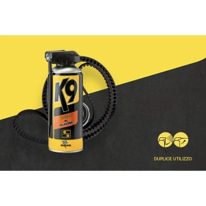 BARDAHL K9 Silicone Lubricant Spray Protects from moisture and corrosion and does not attract dust and dirt 400 ml pack VESPA APE LAMBRETTA FIAT ALFA ROMEO LANCIA