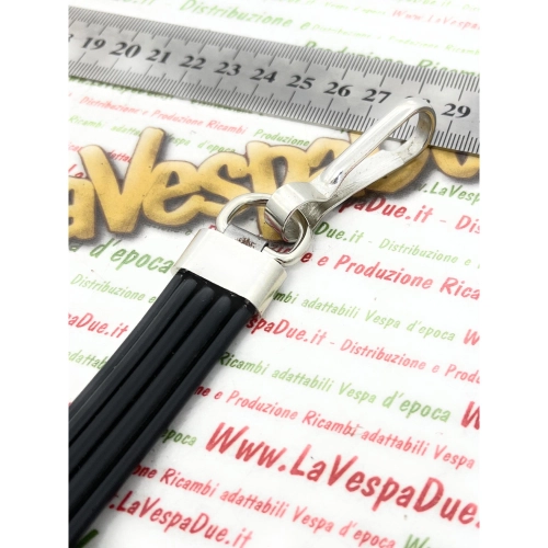 Correa verde para asiento de pasajero con mosquetones, 48,5 cm de largo, para VESPA GS 150 cc. VS1T VS2T VS3T VS4T VS5T