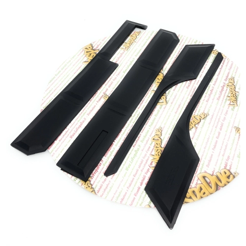 Ensemble de bandes adhésives en caoutchouc noir pour pare-chocs, garde-boue et capots VESPA 80 125 150 200 PX PE ARCOBALENO ELESTART MY, moulures de carrosserie