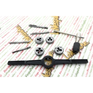 Kit de herramientas de roscado macho y hembra de 10 piezas para VESPA LAMBRETTA MOTO GUZZI SCOOTER