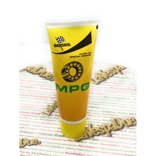 BARDAHL MPG 2 Grasa de litio reforzada multiusos con fuertes propiedades EP y antidesgaste, envase de 250 ml, VESPA APE LAMBRETTA FIAT ALFA ROMEO LANCIA