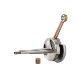 Albero motore MAZZUCCHELLI AMT 002 per PIAGGIO 50 CIAO PX SUPER BRAVO BOXER SI GRILLO BOSS corsa 43 mm spinotto 10 mm r.o. 184154