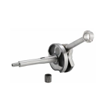 Albero motore anticipato MAZZUCCHELLI AMT 156 per PIAGGIO 50 CIAO PX SUPER BRAVO BOXER SI GRILLO BOSS corsa 43 mm spinotto 12 mm