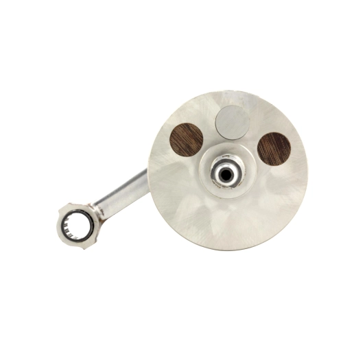 MAZZUCCHELLI AMT 216 crankshaft round flywheels for PIAGGIO 50 CIAO BRAVO BOXER SI 12 mm pin 46 mm stroke adaptable SIMONINI full shoulder