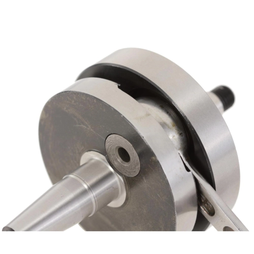 MAZZUCCHELLI AMT 158VT Cigüeñal con volantes redondos VESPA 50 PK NLR SPECIAL S Advance Small Cone carrera 43 mm cono 19 mm HF biela 87 mm distancia entre centros hombros completos