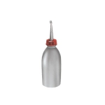 Aceitera VESPA APE LAMBRETTA de 125 ml con depósito flexible de polietileno, barril fijo de plástico resistente al aceite y a ácidos ligeros para rellenar el aceite del motor y lubricar piezas.
