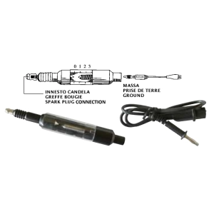 Probador de chispa para comprobar la eficiencia de la bobina de encendido de VESPA LAMBRETTA MOTO GUZZI SCOOTER