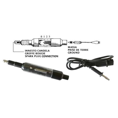 Probador de chispa para comprobar la eficiencia de la bobina de encendido de VESPA LAMBRETTA MOTO GUZZI SCOOTER