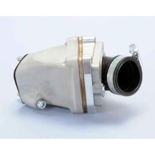 Colector de admisión con válvula de láminas POLINI 215.0119, diámetro 24 26 28 30 mm, cilindro torneado para VESPA 50 125 SPECIAL NLR ET3 PRIMAVERA PK 2 orificios