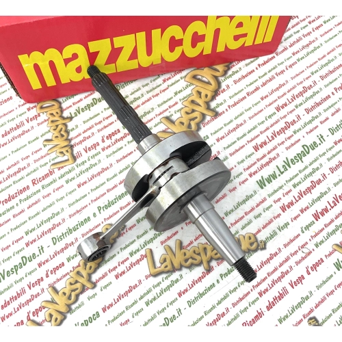 Cigüeñal MAZZUCCHELLI AMT 218M para scooter PIAGGIO SFERA 50 FREE LIBERTY NRG NTT QUARTZ VESPA ET2, pasador de 12 mm, pesos aumentados