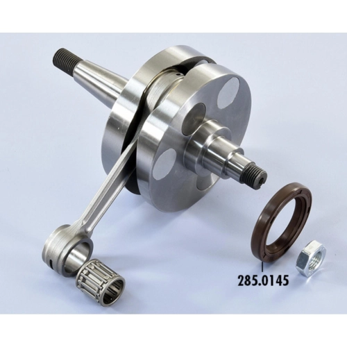 Vilebrequin POLINI 210.0051 EVOLUTION, épaulements complets, cône 20, course 51 mm pour VESPA 50 125 ET3 PK PRIMAVERA ETS SPECIAL PK XL NLR