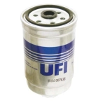 Filtro gasolio PIAGGIO APE TM P703 POKER CAR MAX DIESEL r.o. 247444 438015 ALFA ROMEO FIAT LANCIA CITROEN FORD IVECO OPEL PEUGEOT RENAULT VOLKSWAGEN VOLVO rif. UFI 2435100