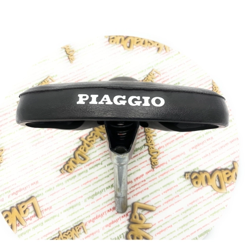 Sillín con fijación de tubo elástico para PIAGGIO 50 CIAO, original PIAGGIO, stock de almacén RO 187451