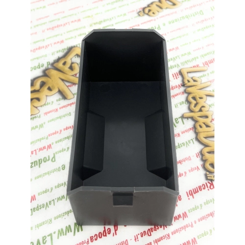 Caja de herramientas trasera gris para PIAGGIO 50 CIAO P PX, original PIAGGIO, de stock antiguo.