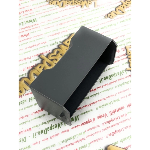 Caja de herramientas trasera gris para PIAGGIO 50 CIAO P PX, original PIAGGIO, de stock antiguo.
