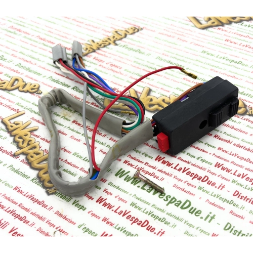 Commutateur de clignotants pour VESPA APE TM 50 P de 1985 à 1989 TL4T ro 230471 2304715