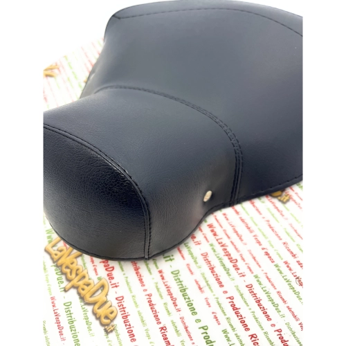 Funda de asiento y kit de cojines azul oscuro para VESPA 125 150 (modelos desde 1959: VNA, VNB, VBB, VBA, GT, GTR, PX, PE, SPRINT) - Producto italiano.