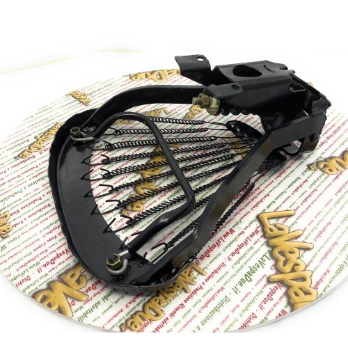 Funda de asiento y kit de cojines azul oscuro para VESPA 125 150 (modelos desde 1959: VNA, VNB, VBB, VBA, GT, GTR, PX, PE, SPRINT) - Producto italiano.